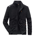 Men's Jacket | Zipper with Stand-Up Collar and Pockets