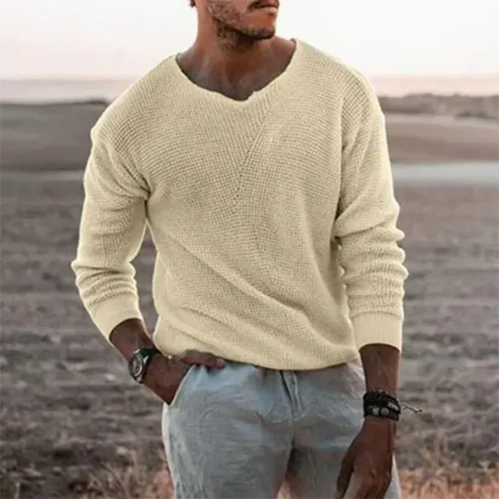 Men's Warm Long Sleeve Sweater | Everyday Sweater
