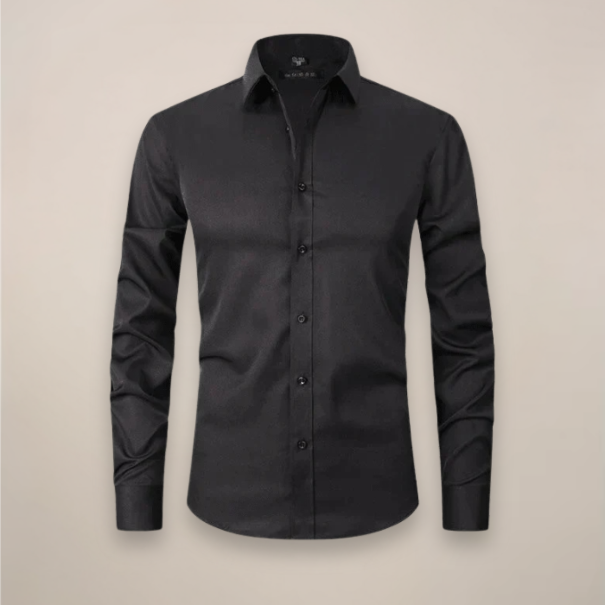 Men's Long Sleeve Shirt | Structured Fit Wrinkle-Free