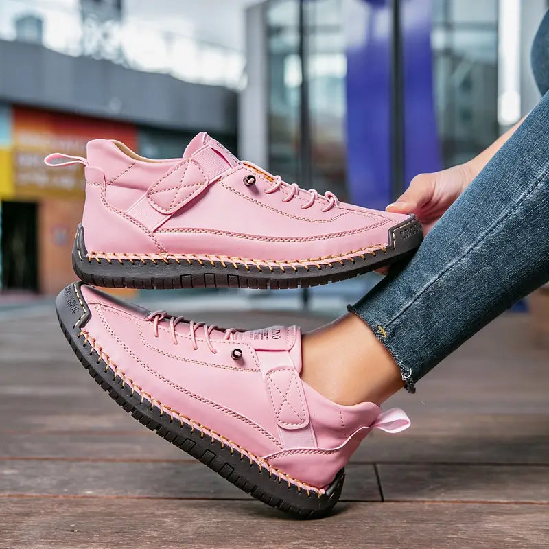 Leather Orthopedic Cushioned Sneakers for Women | Everyday Support