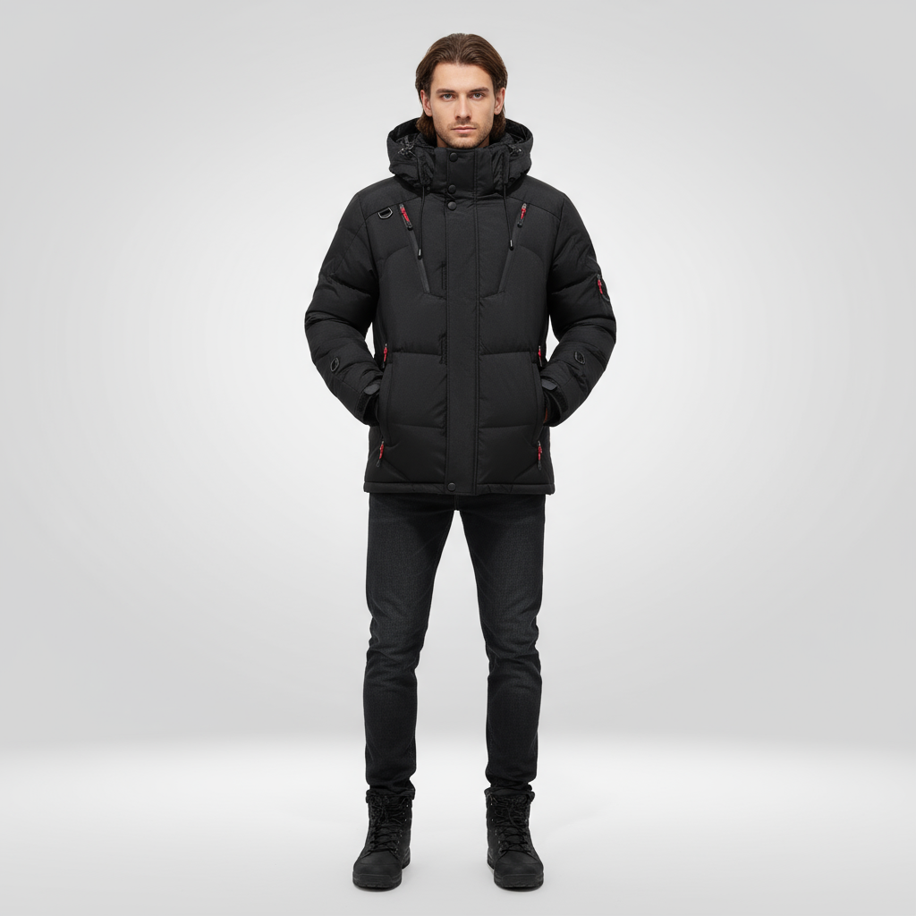 Men's Winter Jacket | Waterproof Windproof Loose Fit