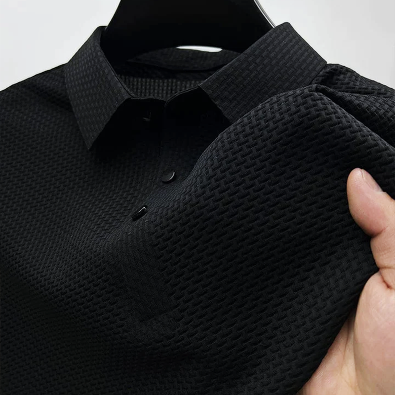 Button Placket Polo Shirt for Men | Summer Wear