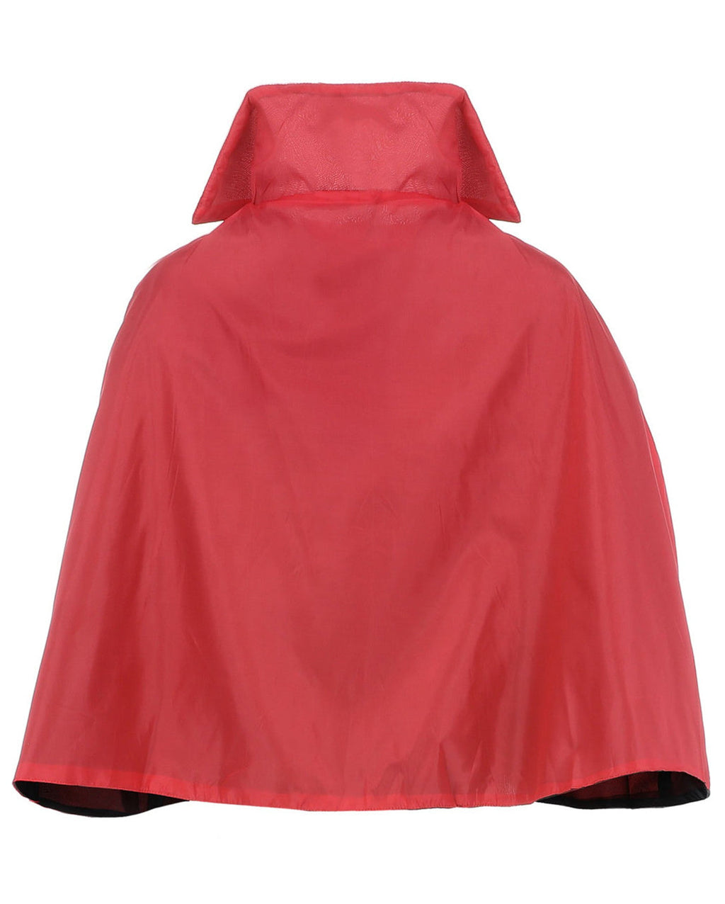 Reversible Black and Red Vampire Cape with Stand Collar for Kids | Halloween