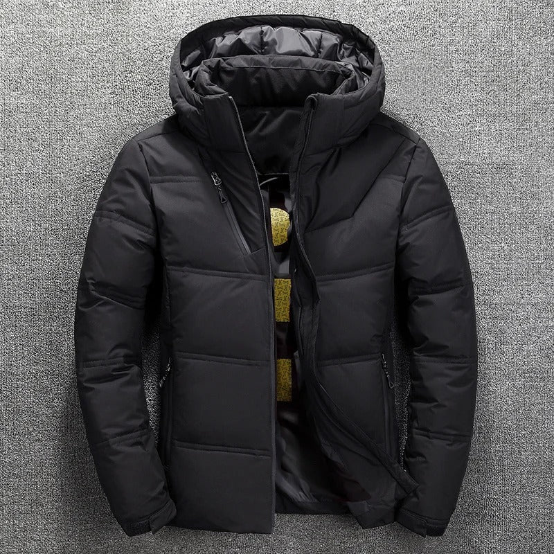 Men's Winter Down Jacket | Warm Quilted