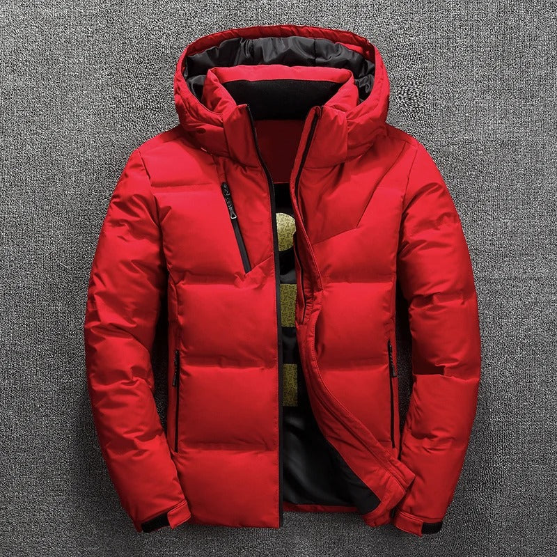 Men's Winter Down Jacket | Warm Quilted