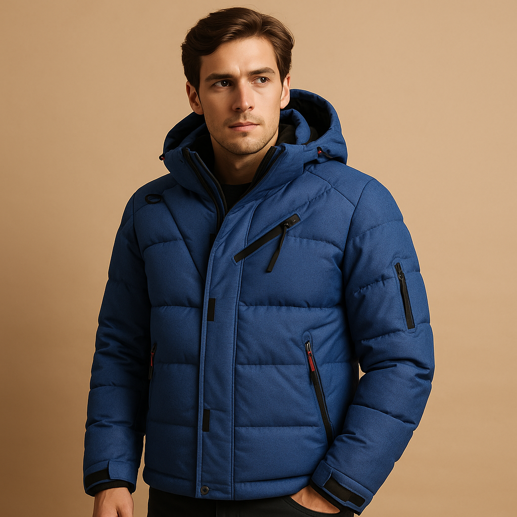 Men's Parka Jacket | Warm Down Filling