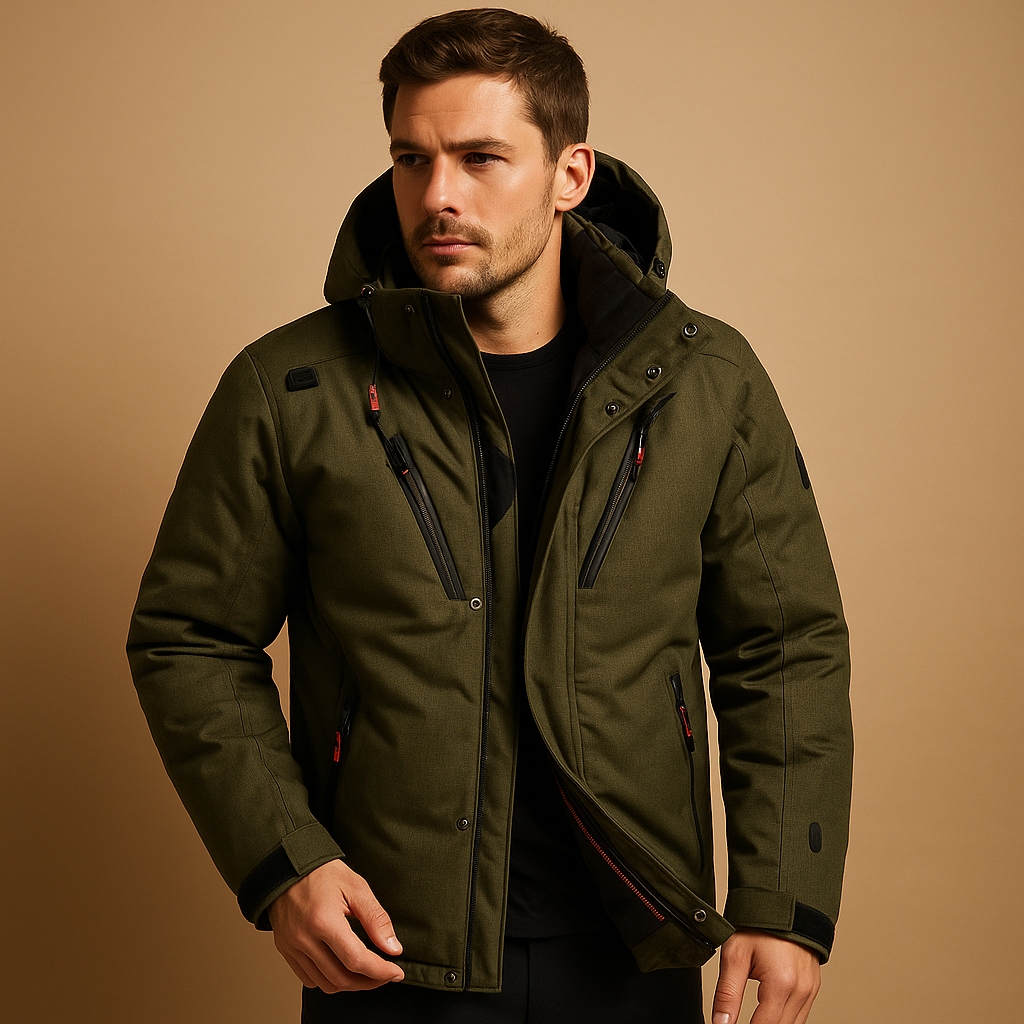 Men's Parka Jacket | Warm Down Filling