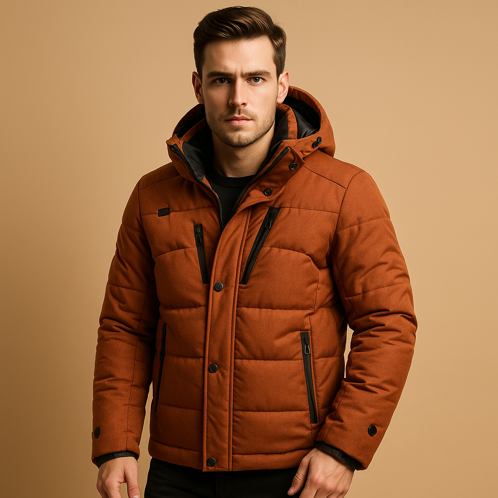 Men's Parka Jacket | Warm Down Filling