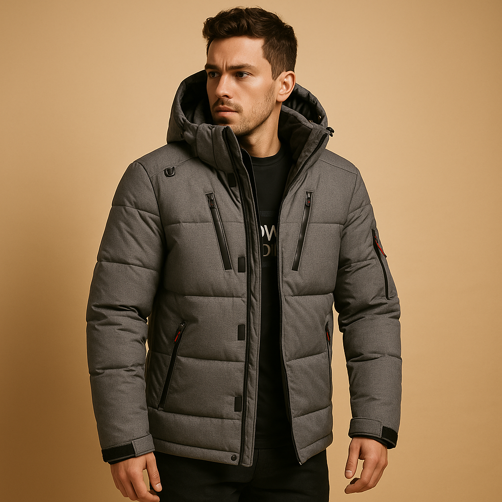 Men's Parka Jacket | Warm Down Filling