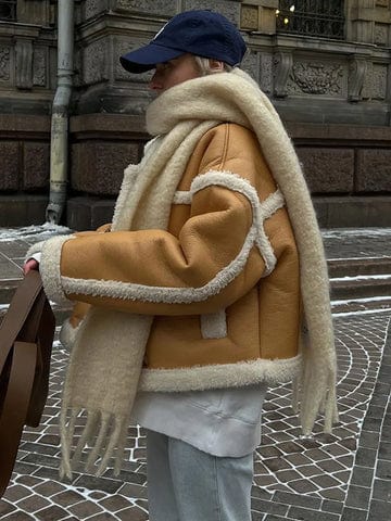 Short Winter Jacket | Loose Warm Fit