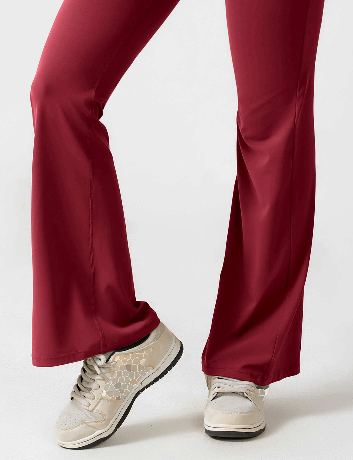 Stretch Open Back Flared Leg Athletic Jumpsuit for Women | Yoga Activewear